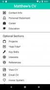 CV Engineer - Free Resume Builder & CV Templates screenshot 0