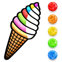 Glitter ice cream coloring fun - Baixar APK para Android | Aptoide