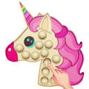 Pop It Unicorn Toys 3D ASMR Icon