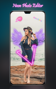 Neon Photo editor : Neon Light screenshot 0