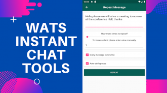 Wats-Tools-Direct Message,Save Status Stories screenshot 2