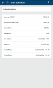 Sri Lanka Train Schedule screenshot 0