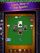 Spades Juego de cartas clásico screenshot 1