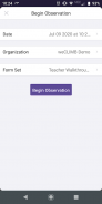 weCLIMB Observation Solution screenshot 1