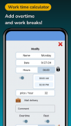 Paycheck calculator work hours screenshot 0