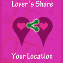 Lovers Share Your Location Icon