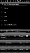 Theme TouchPal Frame Silver screenshot 5