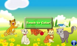 Coloring Book: Cats ! FREE screenshot 0