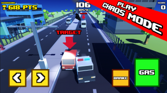 Crazy Road: Police Chase screenshot 0