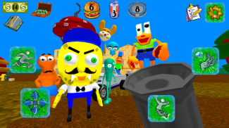 Sponge Neighbor Escape 3D screenshot 4