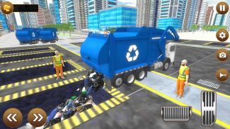 New Garbage Dump Truck Driving: Simulator Games screenshot 0