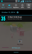 Seconds Clock on Status Bar screenshot 1