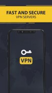 Black VPN Fast Hotspot Shield Free Unlimited Proxy screenshot 2