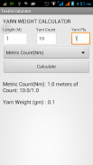 Textile Yarn Calculator screenshot 4