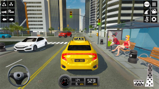 Taxi Simulator 3d Taxi Driver screenshot 1