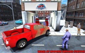 Real Car Wash Job: Gas Station Car Parking Games screenshot 2