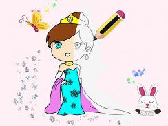 Kids Princess Coloring Book screenshot 0