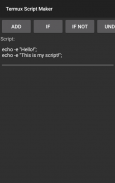 Termux Script Maker screenshot 3