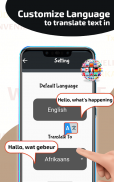 Chat Translator Keyboard – Translate from Keyboard screenshot 1