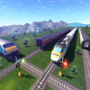 Train Driving Sim - Train Games screenshot 7