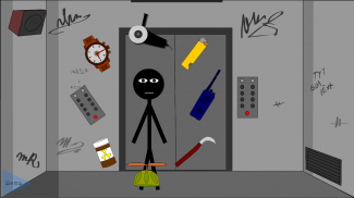 Stickman Escape Lift : Think o screenshot 1