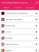 TOP 20 Radio Stations Hip-Hop & Rap screenshot 10