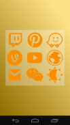 Stamped Orange Icons screenshot 3