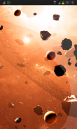 Asteroid Wars Moving Real HD screenshot 1