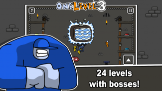 One Level 3: Стикмен побег из тюрьмы screenshot 5