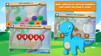 Dino 1st Grade Learning Games screenshot 0
