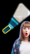Flashlight turn on by whistle screenshot 1