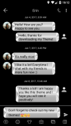 SMS Messages Metallic Silver screenshot 2