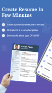 PDF CV Maker: Resume Builder screenshot 2