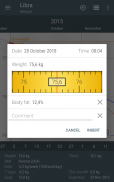 Libra - Weight Manager screenshot 3