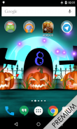 Halloween live wallpaper with countdown and sounds screenshot 5