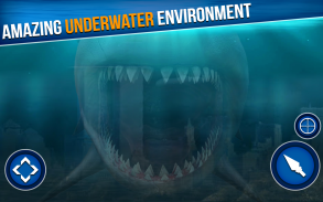 Juego de pesca submarina Shark screenshot 3