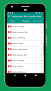 Radio Canada Player - Radio FM screenshot 1