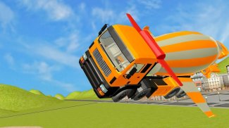 Flying Construction Truck screenshot 11