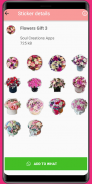 WAStickerApps💐adesivos de flores, adesivo de rosa screenshot 5