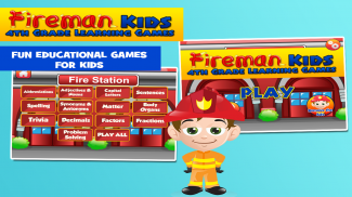 Fireman's Fourth Grade Games screenshot 4