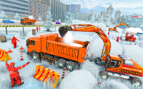 JCB Game 2021: Snow Excavator screenshot 0