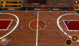 Fanatische Star- Basketball-Mania: Tatsächlicher D screenshot 13