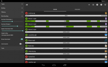 advanced download manager screenshot 1