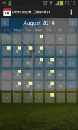 Календарь Moniusoft screenshot 5