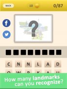 Guess the Landmarks! Word Quiz screenshot 0