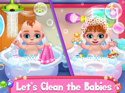 Pregnant Mom & Twin Baby Game screenshot 0