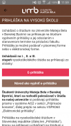 Univerzita Mateja Bela v Bansk screenshot 5