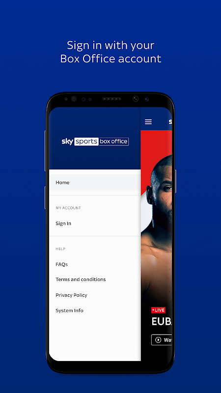 Sky Sports Box Office APK Download for Android Aptoide