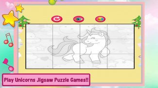 Unicorn Coloring Puzzle Games screenshot 12