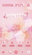 pink Theme Japanese Floral screenshot 4